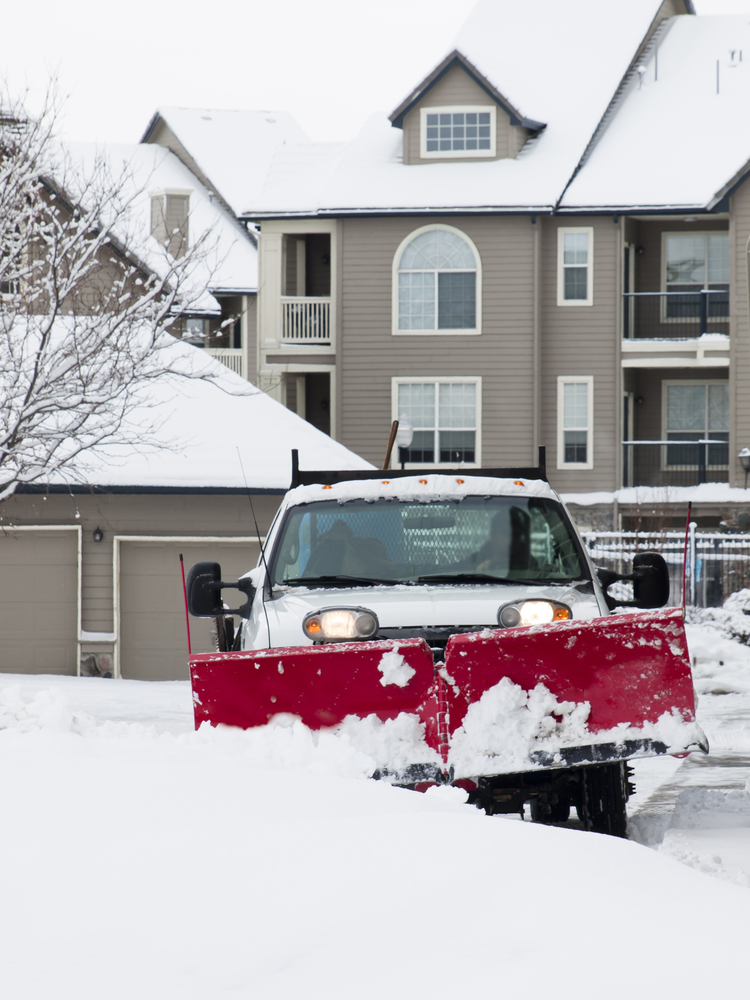 Commercial Snow Plowing & Removal Services by PPM